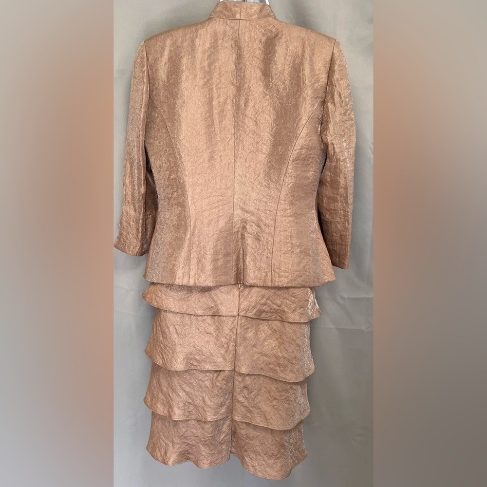 Jessica Howard 2 Piece Set Dress Jacket‎ Women's Size 8 Pink - Picture 15 of 16